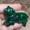 Thumbnail: Malachite Lion Carving