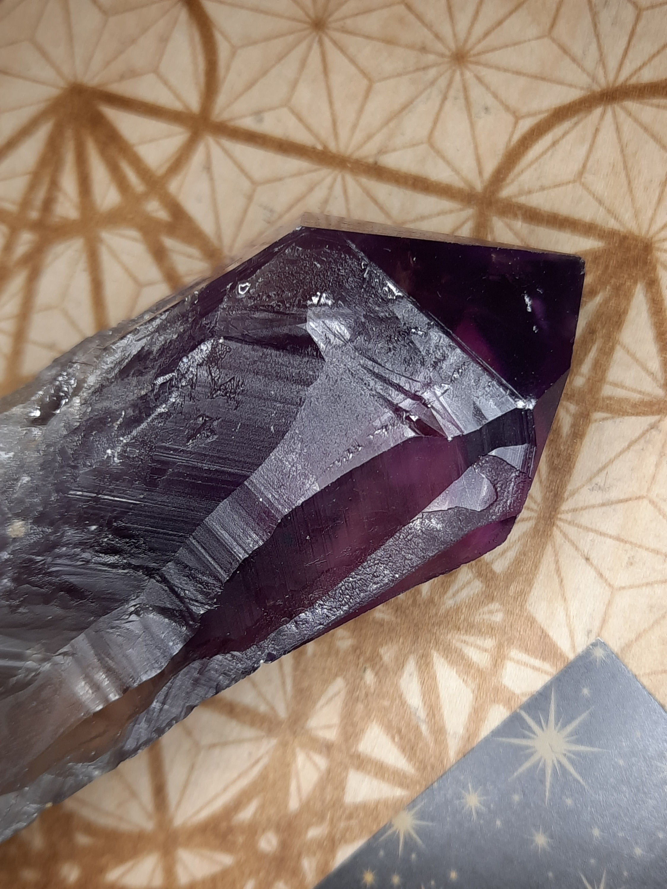 Amethyst scepter raw #6