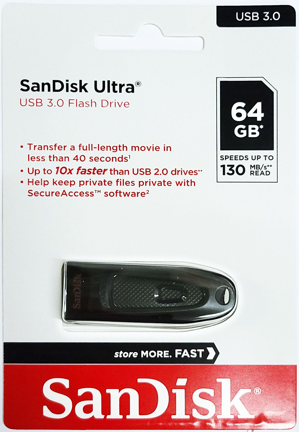 Thumbnail: SanDisk Ultra USB 3.0 Flash Drive (SDCZ48)