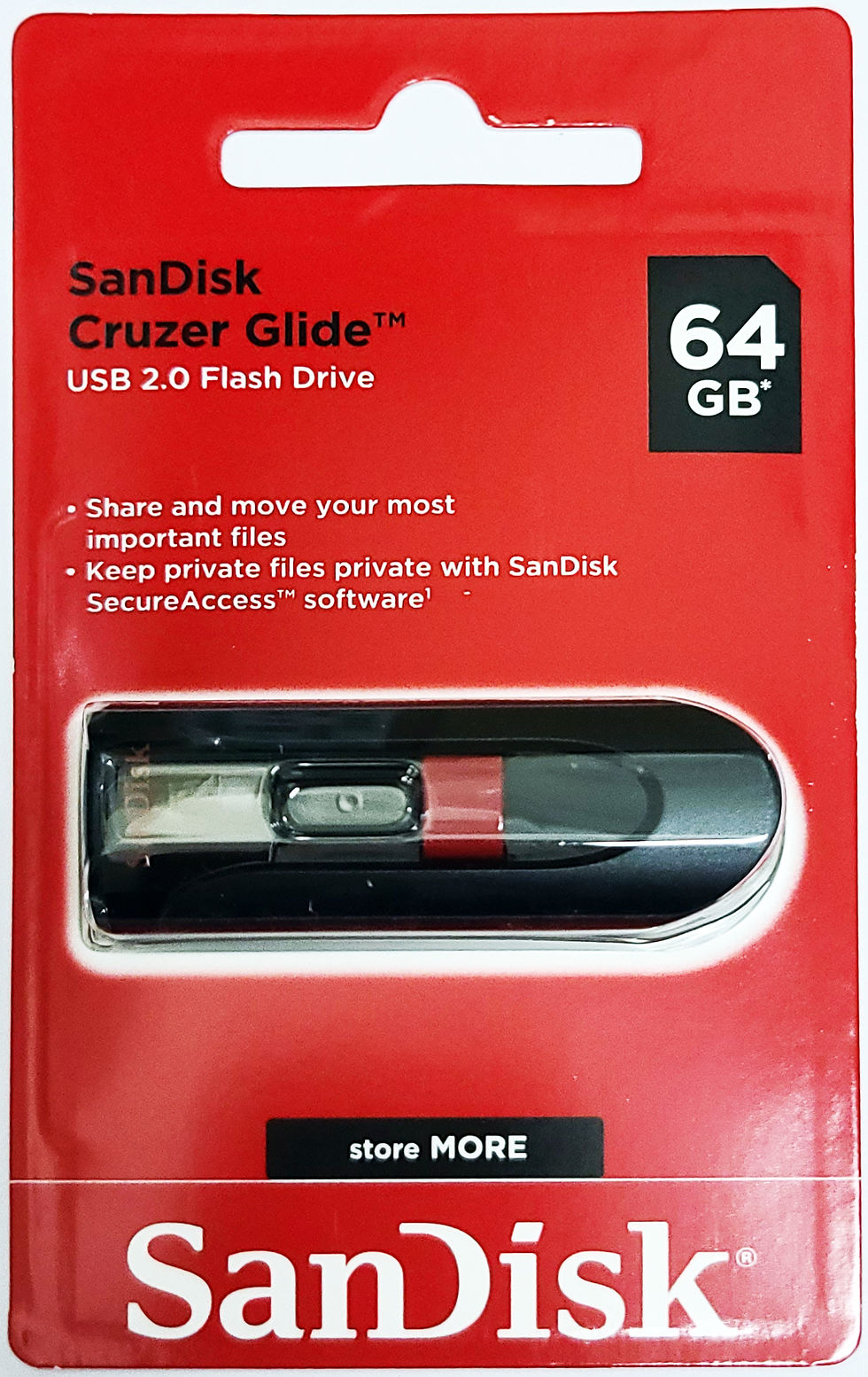 Thumbnail: SanDisk Cruzer Glide USB 2.0 Flash Drive (SDCZ60)