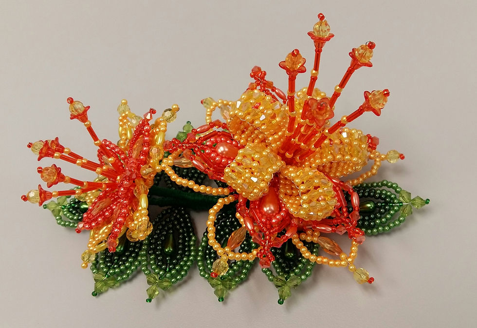 Flor naranja
