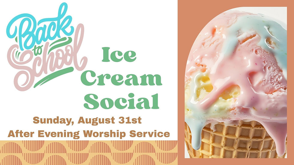Ice Cream Social