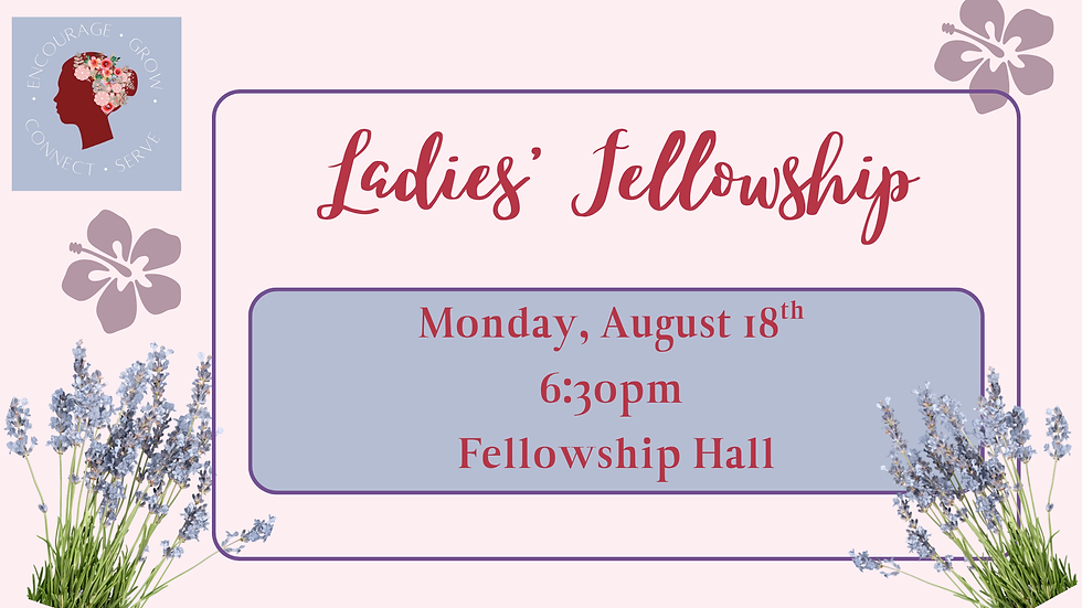 Ladies Fellowship