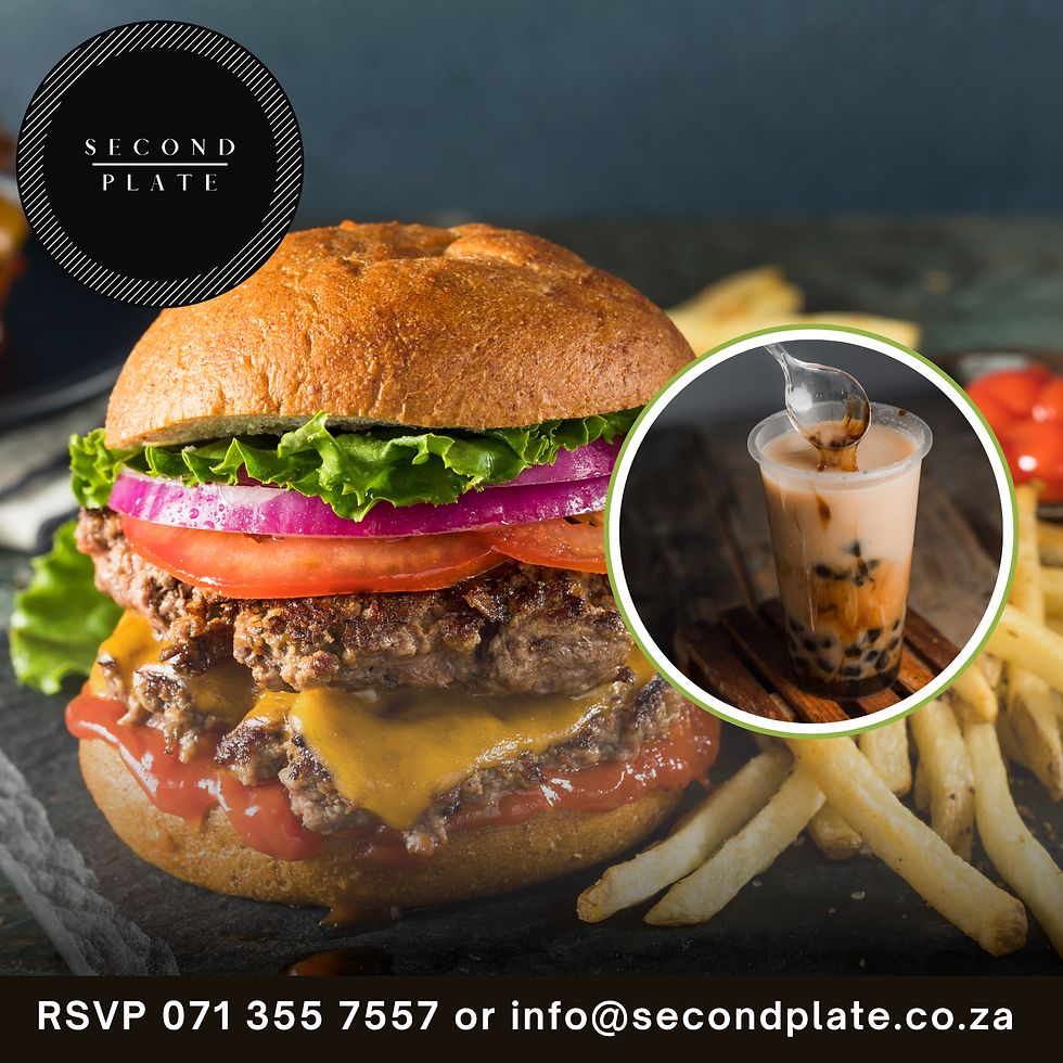 Teens Cooking Class: Burgers, Waffle fries, Boba Tea