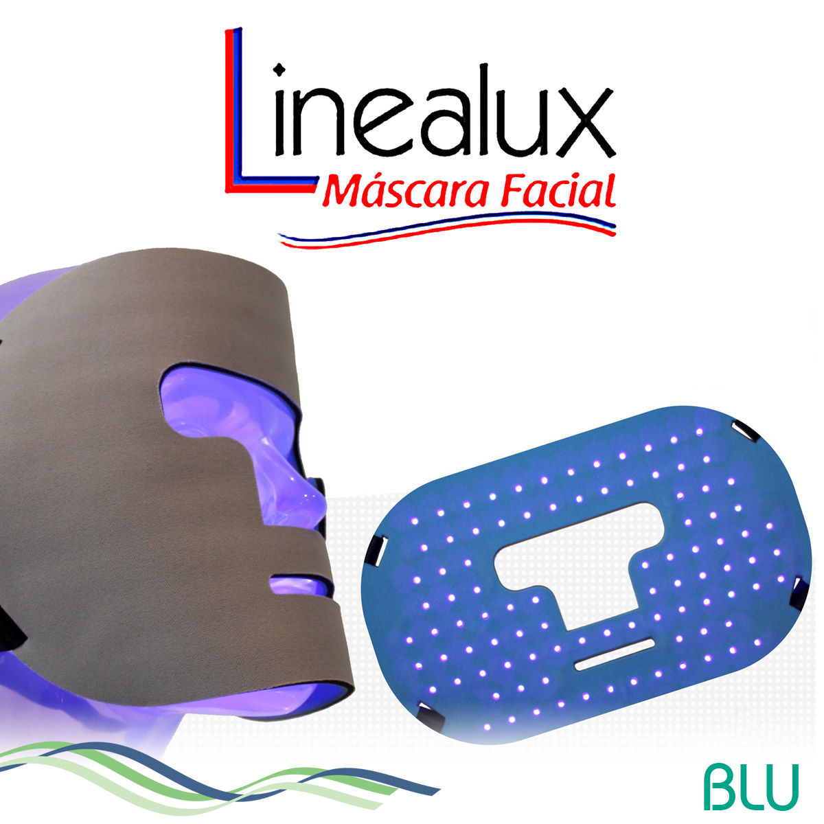 Linealux Máscara Facial Blu