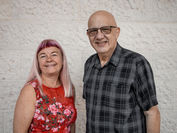 Einike Pilli and Charlie Costa