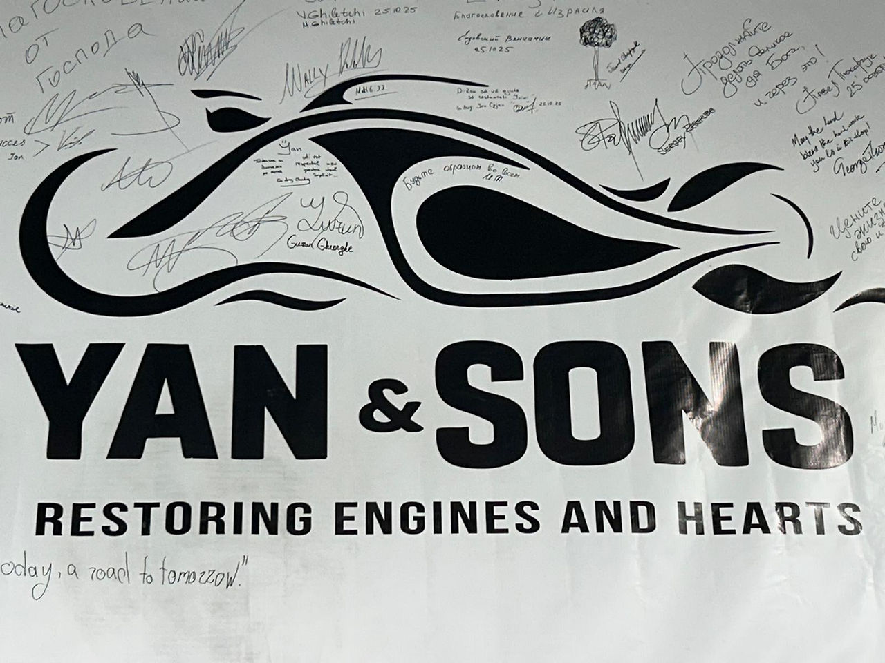 sign of the motorcycle place