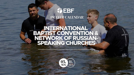Prayer Calendar | International Baptist Convention & Network of Russian-Speaking Churches