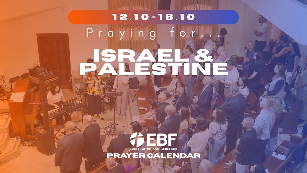 Prayer Calendar | Israel/Palestine