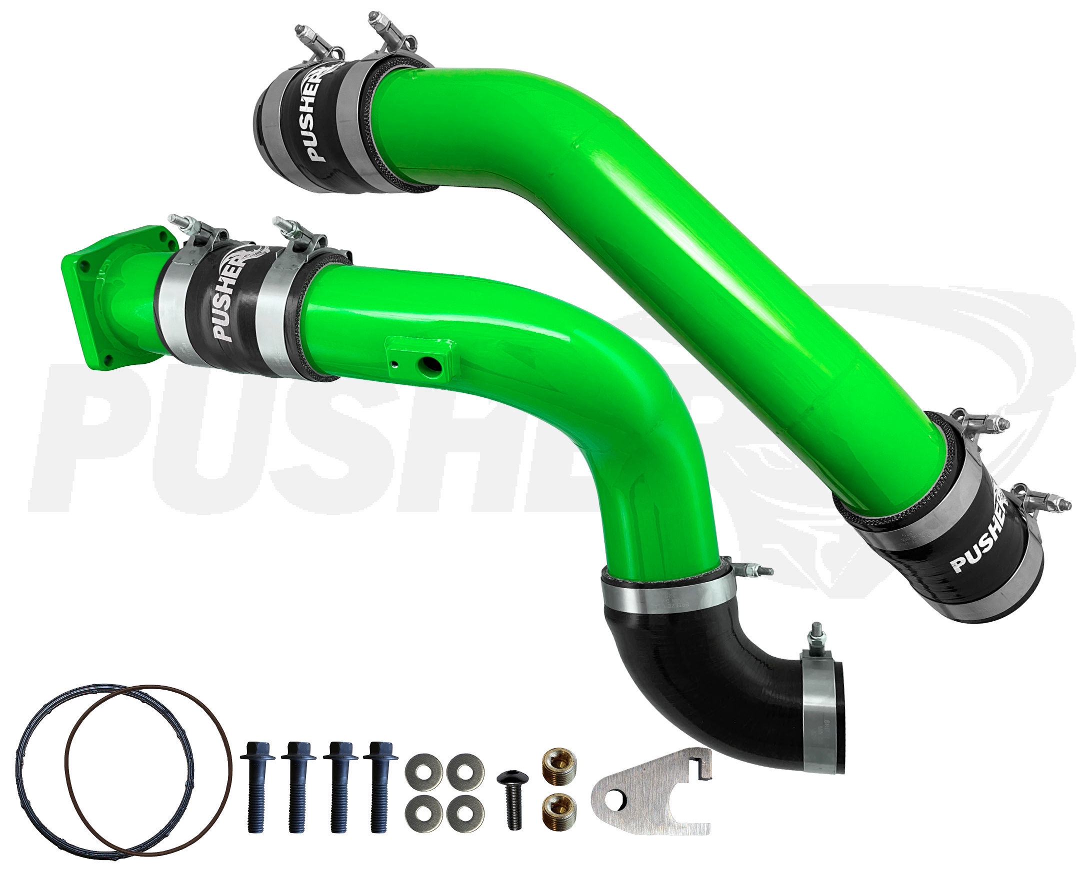 Pusher 3" Hot & Cold Pipes | 11-14 Ford 6.7 Powerstroke