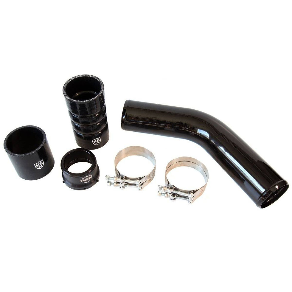 Thumbnail: H&S MotorSports 2011-2022 Ford 6.7L PowerStroke Hot Side Intercooler Pipe Upgrad