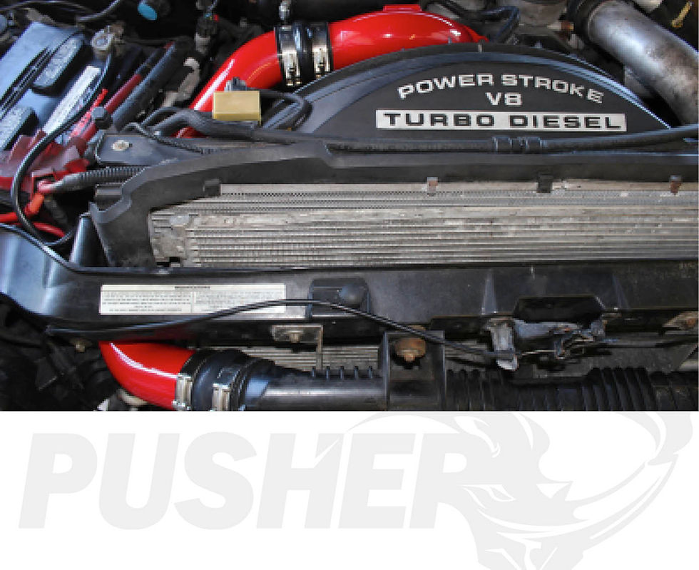 Thumbnail: Pusher Intake System | 08-10 Ford 6.4 Powerstroke