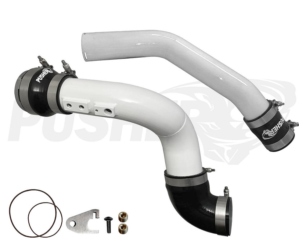 Thumbnail: Pusher Hot & Cold Side Pipes | 15-16 Ford 6.7 Powerstroke