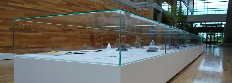 glass display cabinet