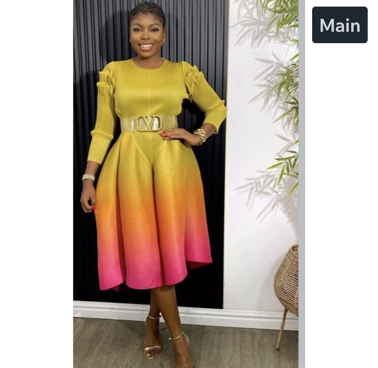 Colorful Bounce Dress