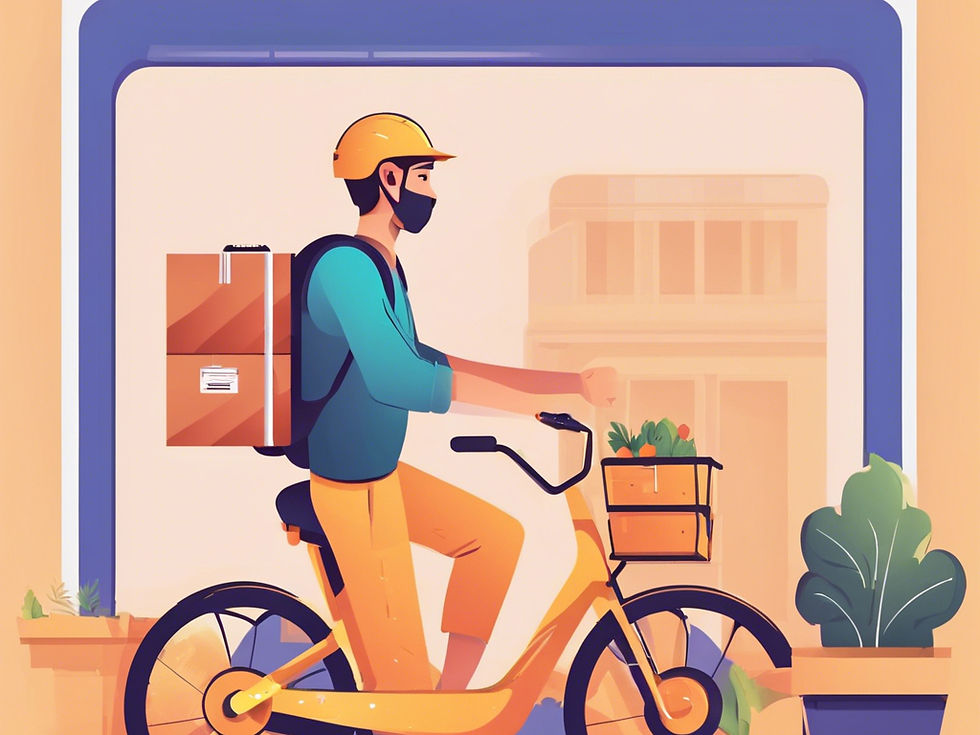 Delivery of Goods to doorstep via bike .jpg