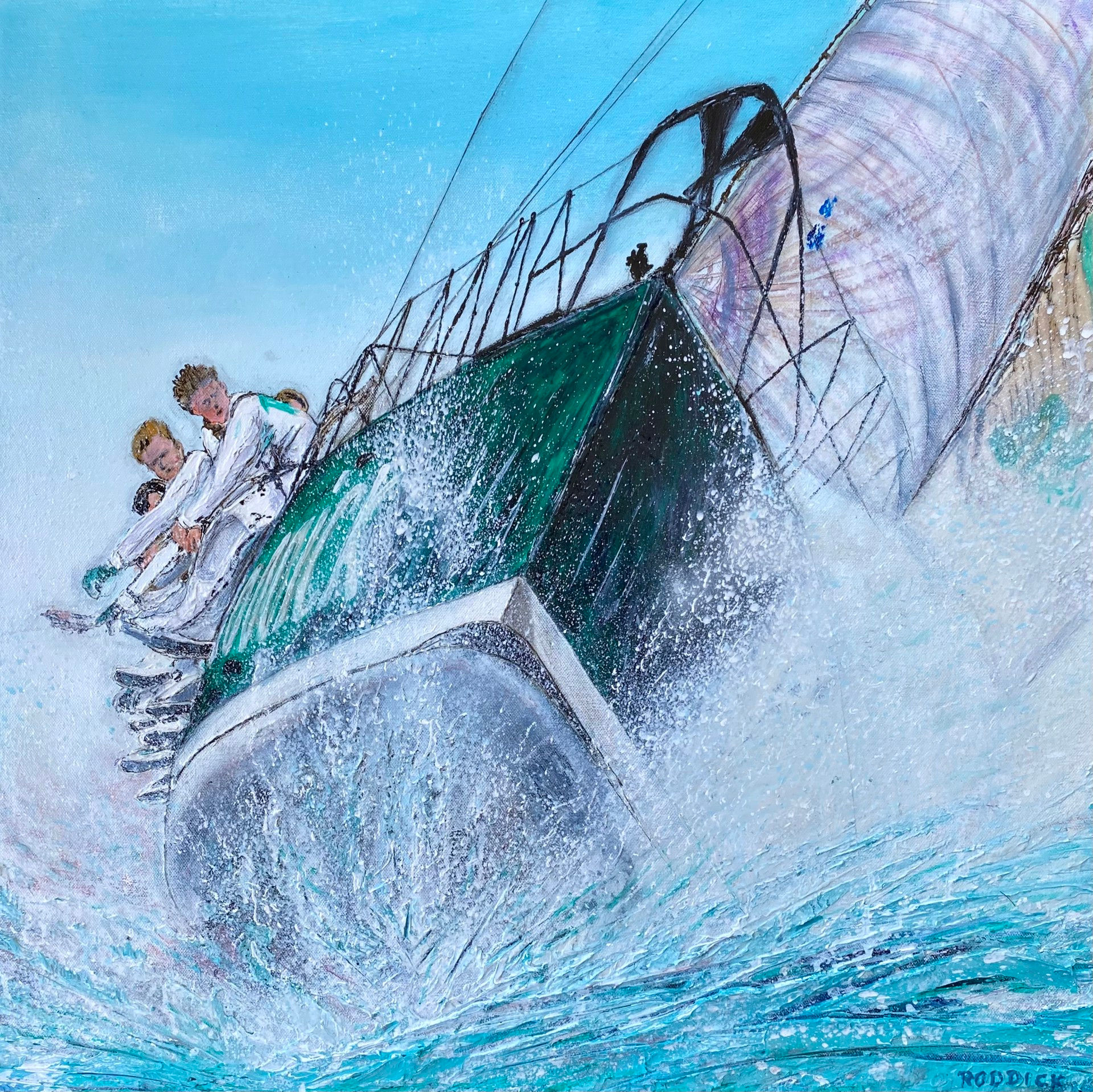 Mission In Motion  24 x 24