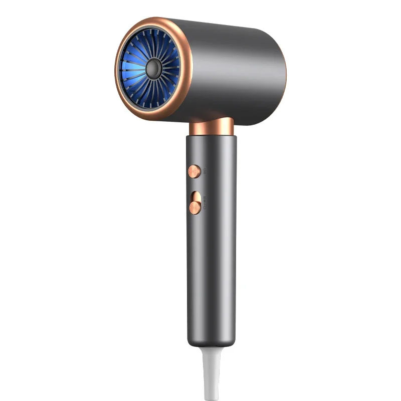 Miniatura: HOMEFISH 2000W Salon Hair Dryer with Hot/Cold Air Brush Negative Ionic Technolog