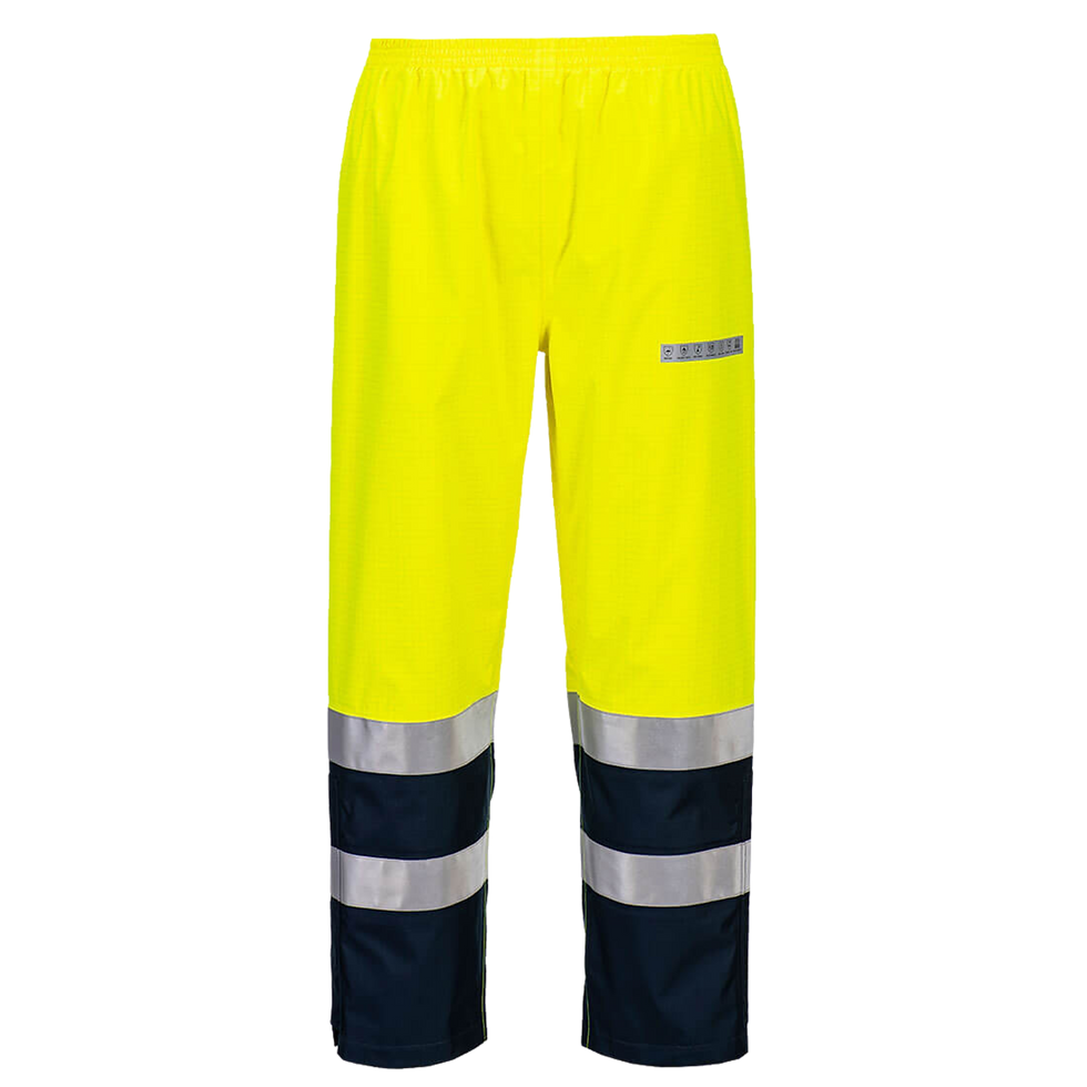 PORTWEST FR410 - Bizflame Rain+ Hi-Vis Light Arc Trousers