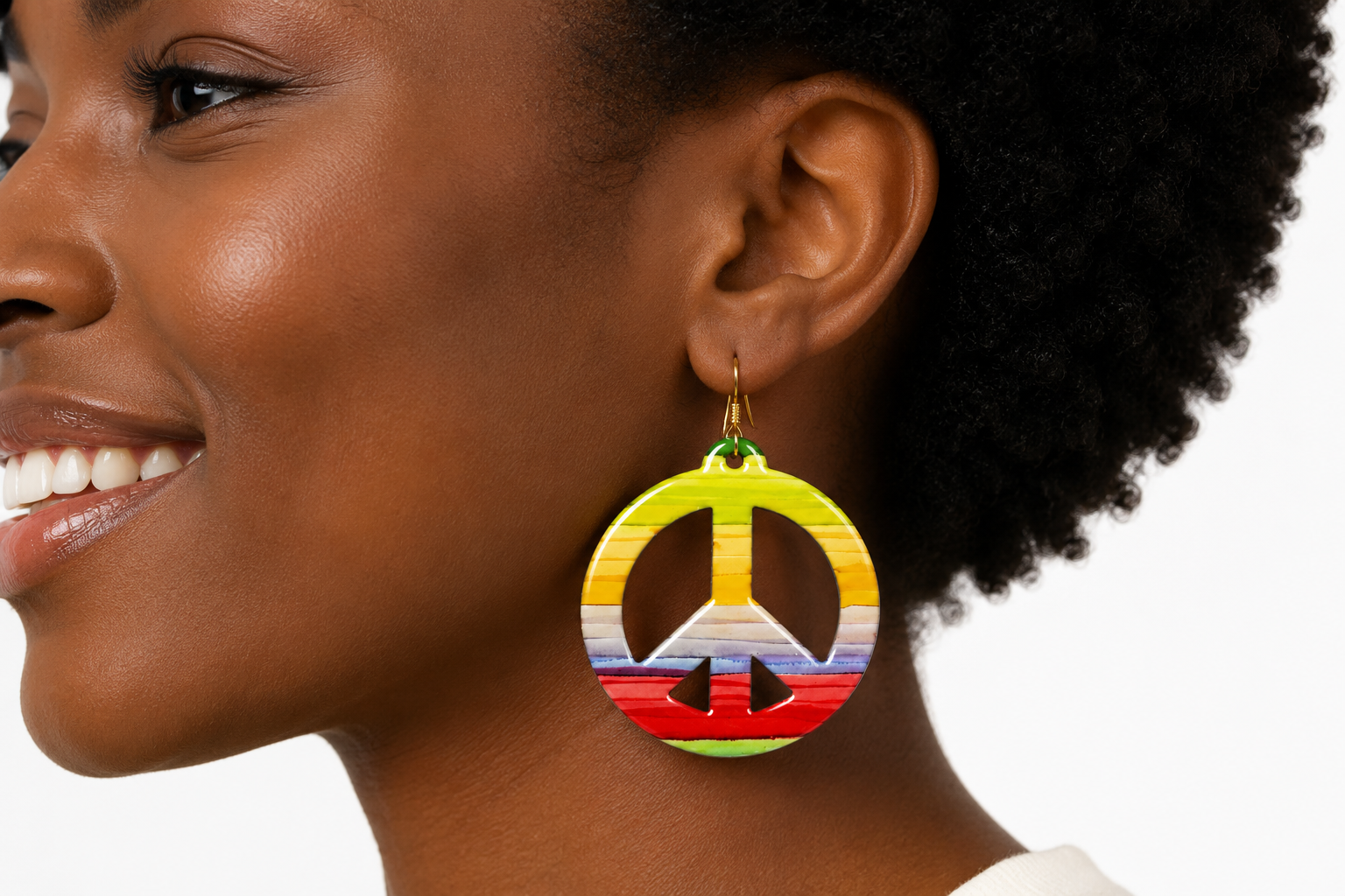 PEACE Artisan Earrings