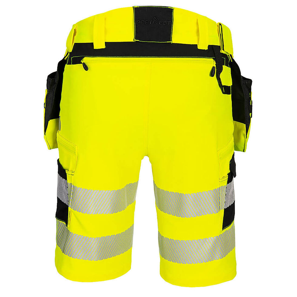 Thumbnail: PORTWEST DX446 - DX4 Hi-Vis Holster Pocket Shorts