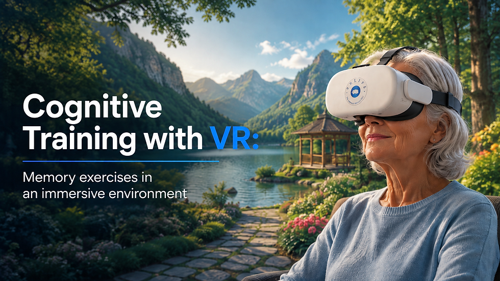 Cognitive Training with Virtual Reality: Memory Exercises and Mental Stimulation in an Immersive Environment for Older Adults.