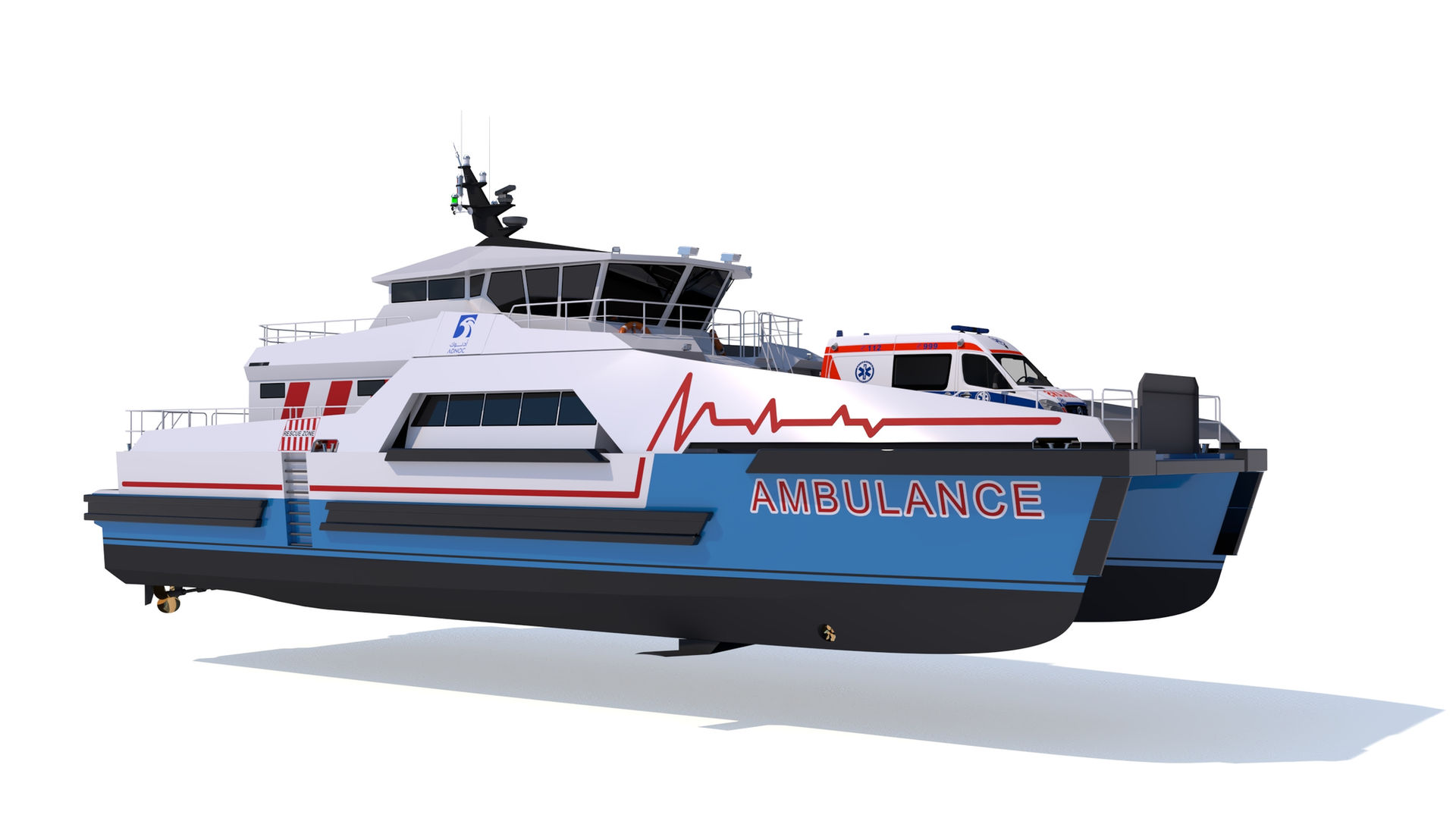 30m Ambulance Boat