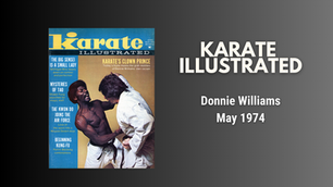 Karate Illustrated Cover Throwback: Donnie Williams