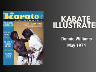 Karate Illustrated Cover Throwback: Donnie Williams