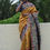 Thumbnail: MALLIKA : Madhubani Handpainted silk mark tussar silk saree
