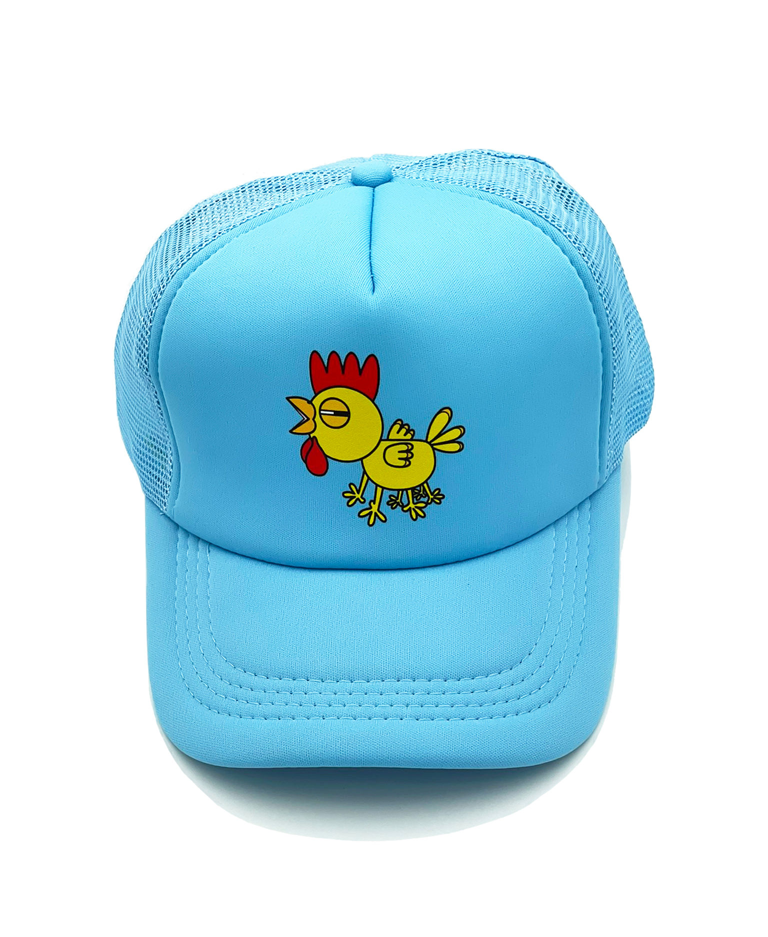 Mutated Chicken Baseball Hat(Baby blue)