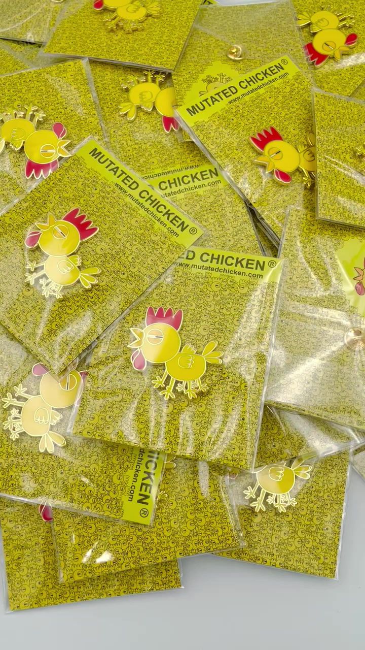Thumbnail: Mutated Chicken Gold Pin