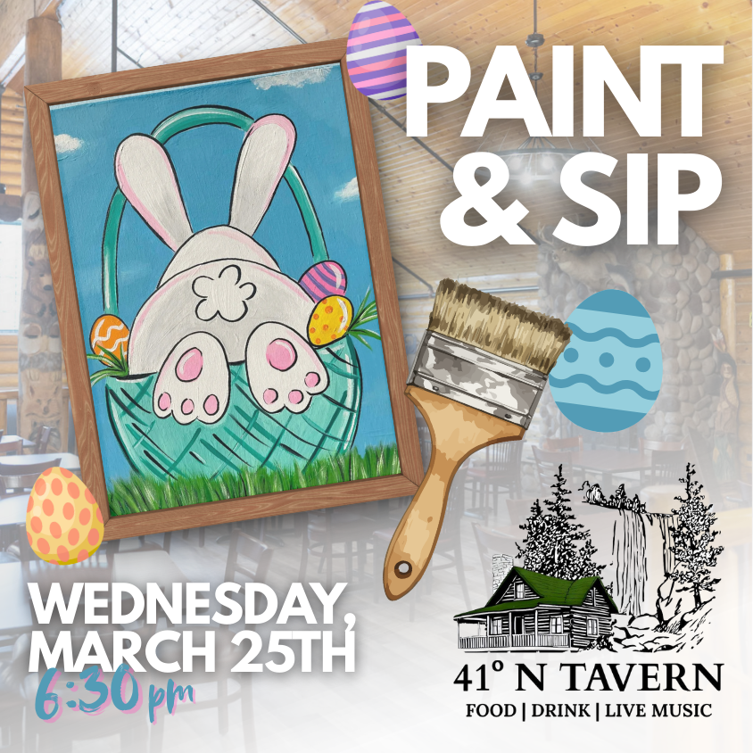 Paint & Sip — Easter Edition | 25th March
