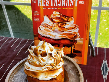 Cook the Cover: October Food & Wine features Los Angeles' All Day Baby's: Sweet Potato Sticky Buns