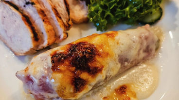 Belgian Endive and Ham Gratin
