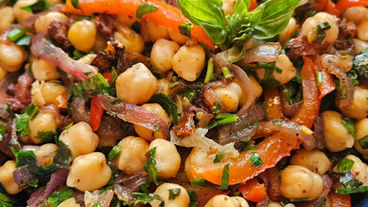 A Salad with Chickpeās to beat Türkiye