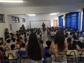 Minas no Plural Literária leva contação de histórias para alunos de escolas públicas da RMBH