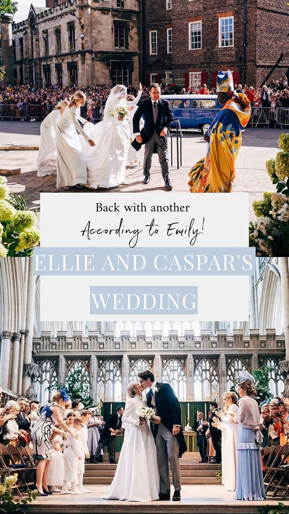 Weddings: Ellie Goulding & Caspar Jopling