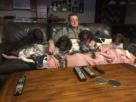 Cedars Point Kennel Crew-Aster, Soda, Zephyr and Yetta