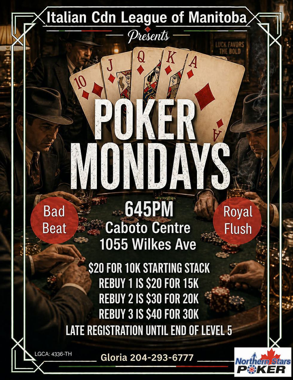 POKER MONDAYS