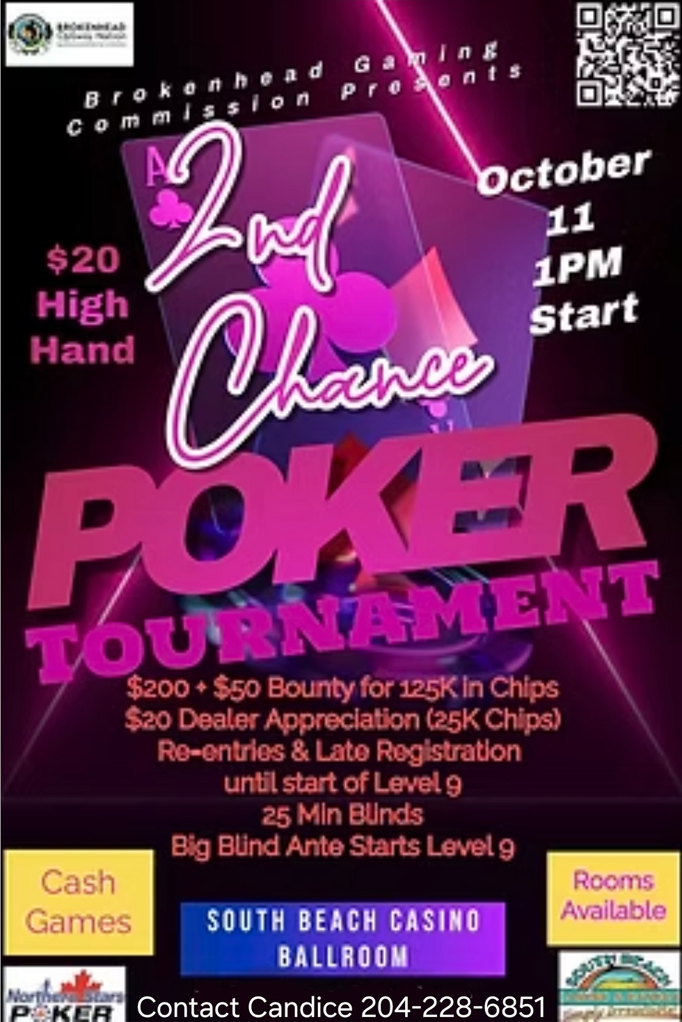 2ND CHANCE POKER TOURNAMENT