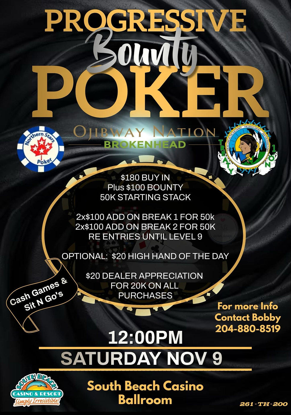 Brokenhead Texas Holdem Poker Tournament