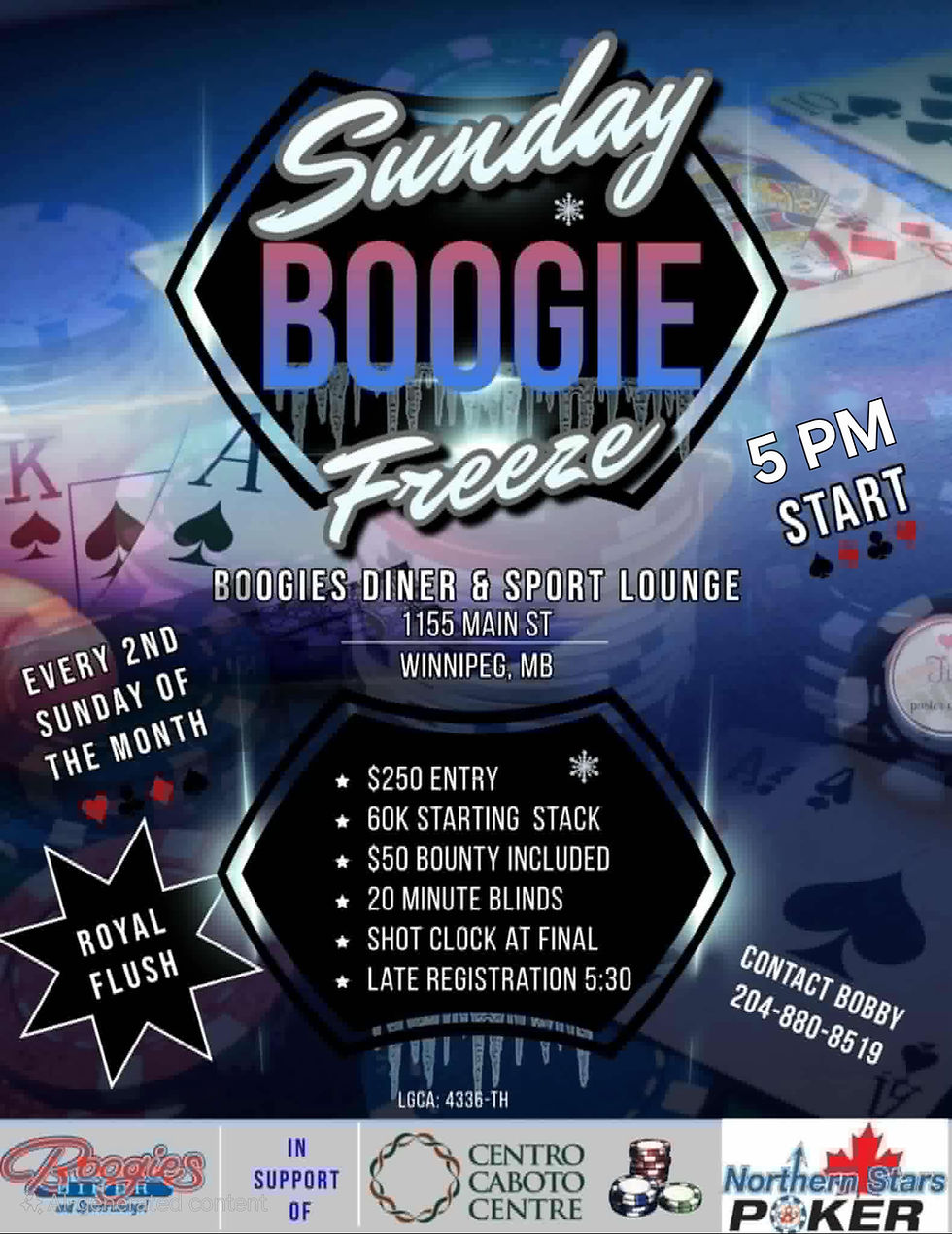 Sunday BOOGIE Freeze