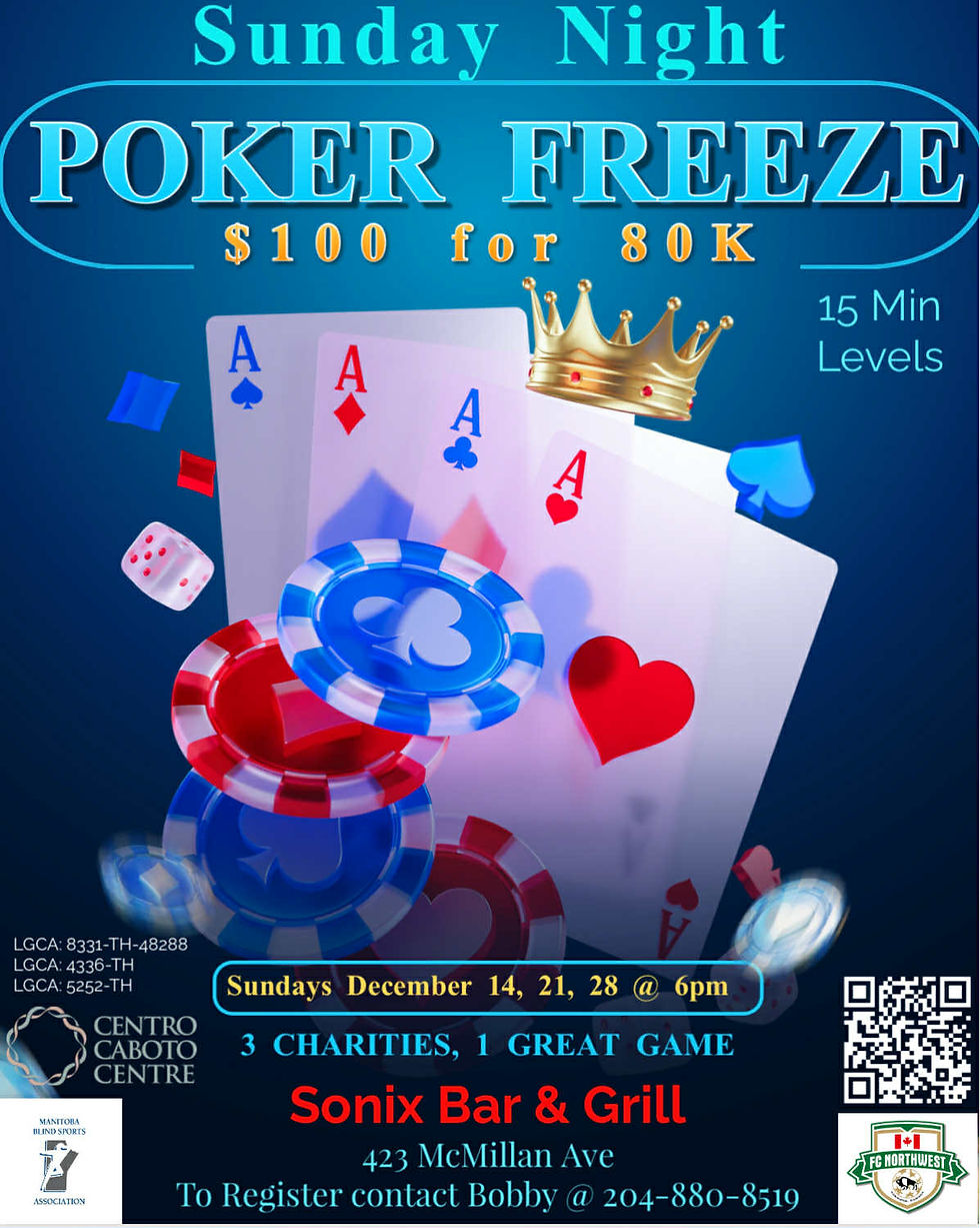SUNDAY NIGHT POKER FREEZE