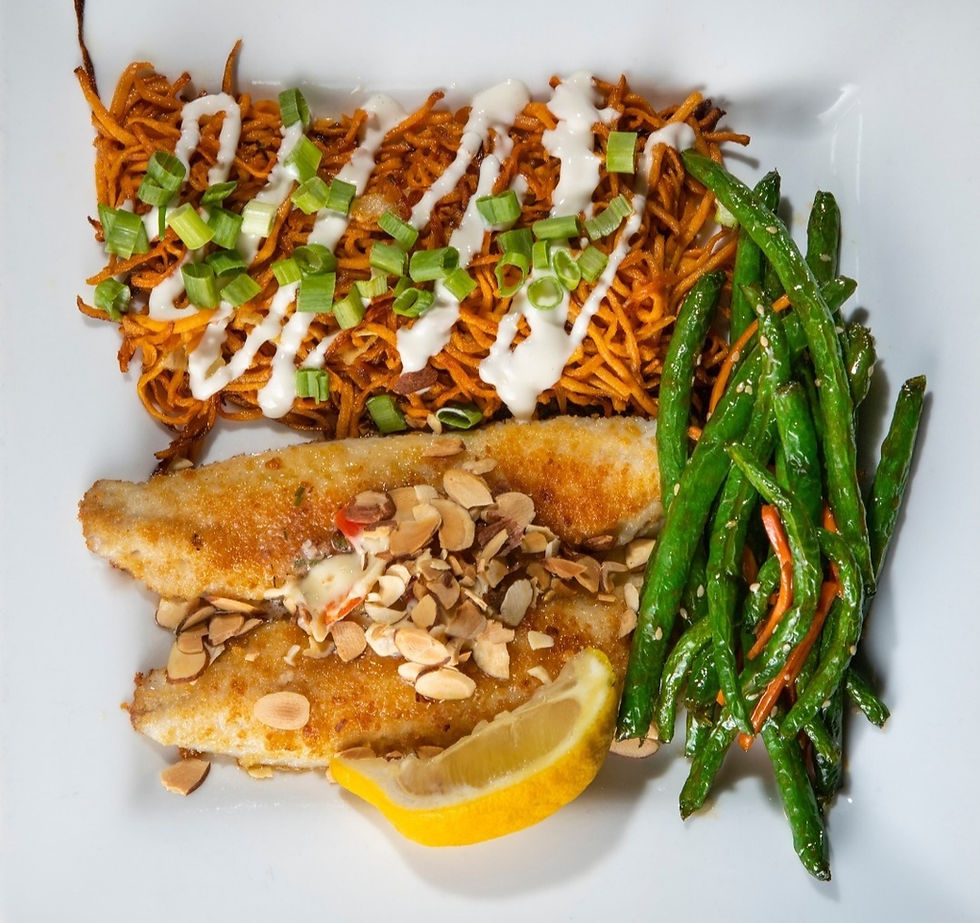 Arranged Food and Objects