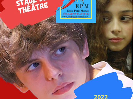 Que dirais-tu d'un stage de théâtre ?Tu es partant ?