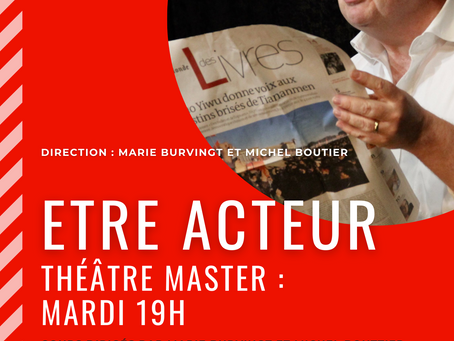 Les Master du mardi jouent sur scène au Théâtre Espace Marais