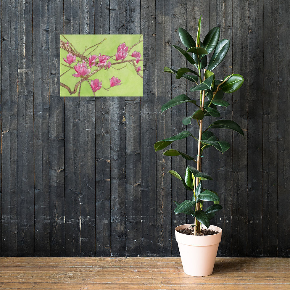 Thumbnail: Poster (Magnolia Blossoms)