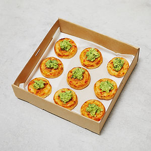 Corn Fritters, Avocado Salsa