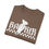 Thumbnail: Bakers wear t-shirt with a checkered motif and an icing bag in a rock and roll inspired design